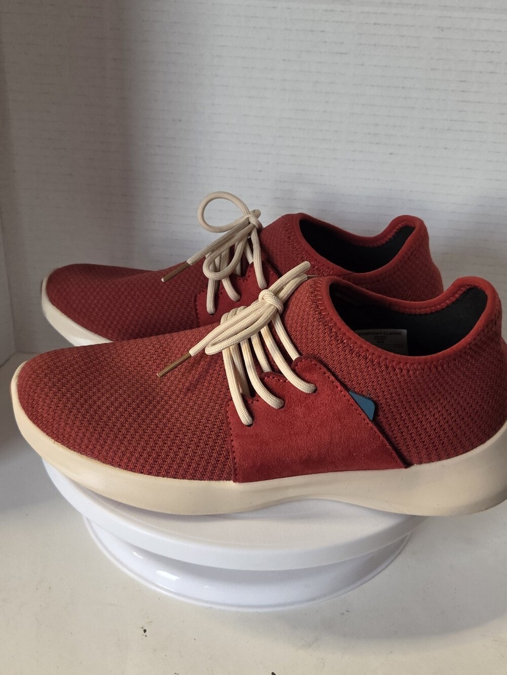 Bessi Women's Everyday Classic Slip On Sneakers In Rust Red Size 9